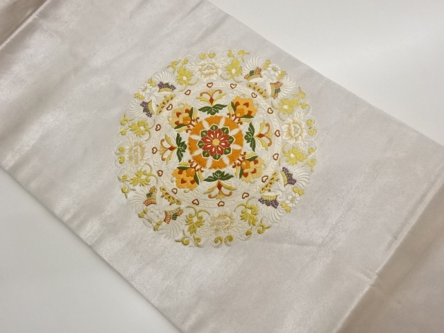 華文模様織出し名古屋帯